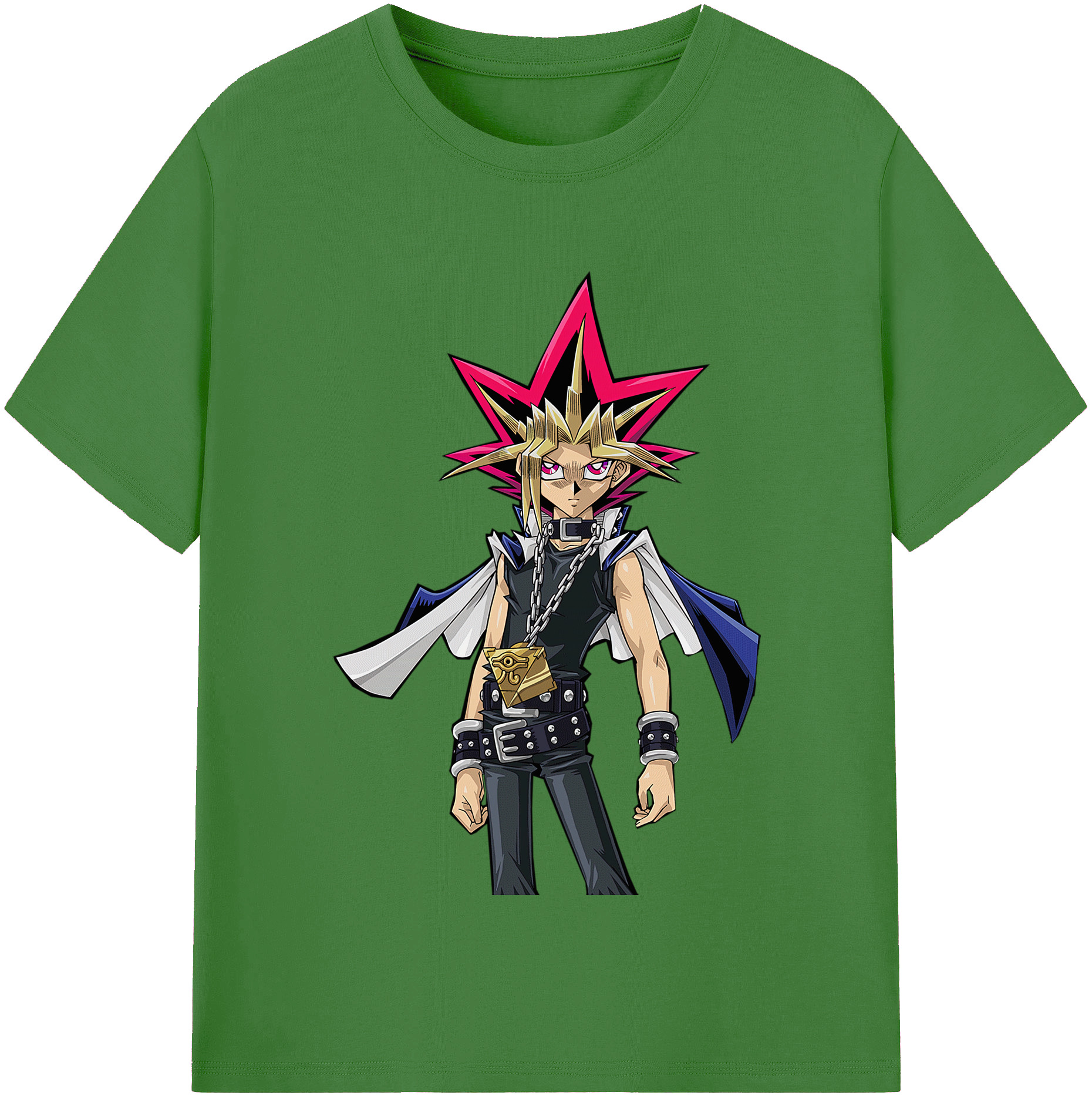 （画像用） 遊☆戯☆王 Yu-Gi-Oh! レディースカジュアルプリントTシャツ（綿100％）